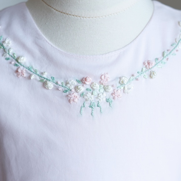 Strasburg Dress Pink Cotton Sundress Girls Size 8 Spring Portrait Vacation - Picture 1 of 5